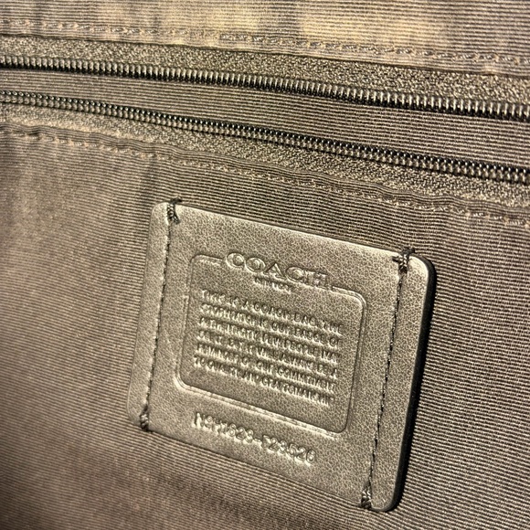 Coach Ava Brown Signature Tote with Gold Accents - Picture 7 of 7